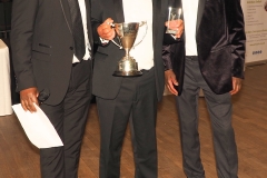 Order of Merit Winner - Carlton Tomlinson (center)